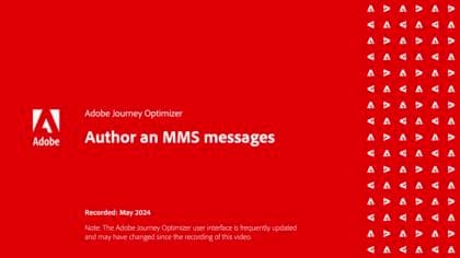 MMS メッセージの作成