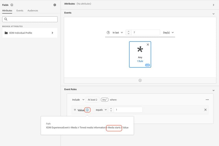 オーディエンスを編集