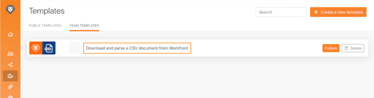 エラー処理を含むシナリオの画像