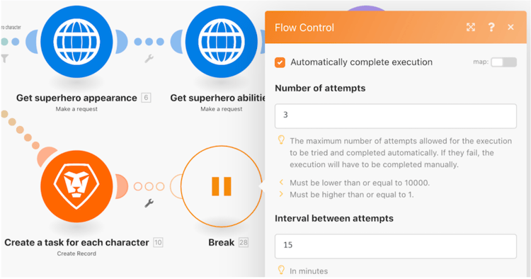 一時停止ディレクティブの画像