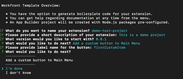 「完了」を選択