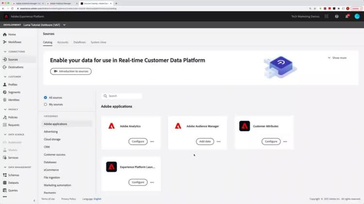 Adobe Audience Manager Data Connector を使用したデータの取り込み