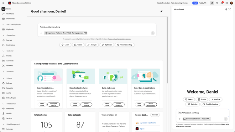  全画面表示 UI のサイドバーパネルのスクリーンショット 