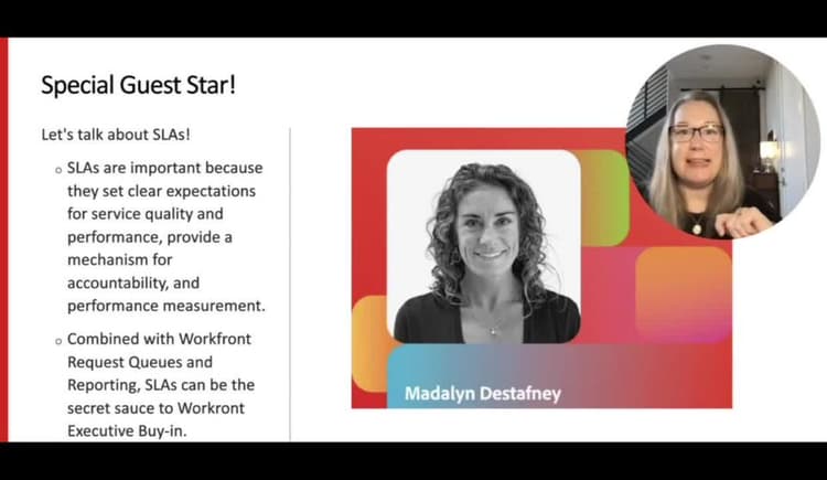 Madalyn Destafney와 함께 Workfront에서 SLA 보고