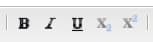 문자 형식 도구 모음