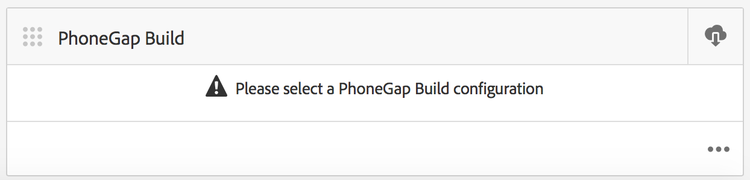 PhoneGap Build 타일