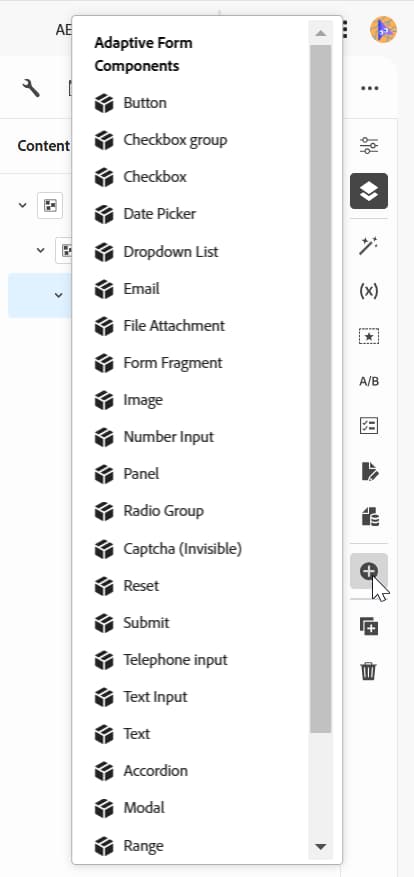구성 요소 추가