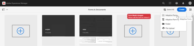 적응형 양식 만들기