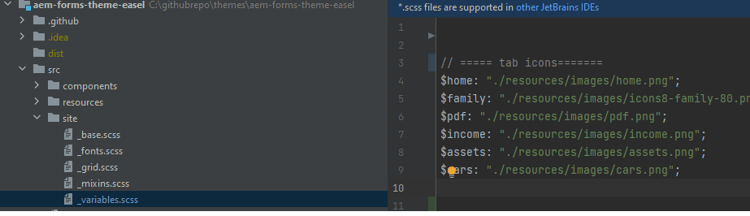 variable-scss