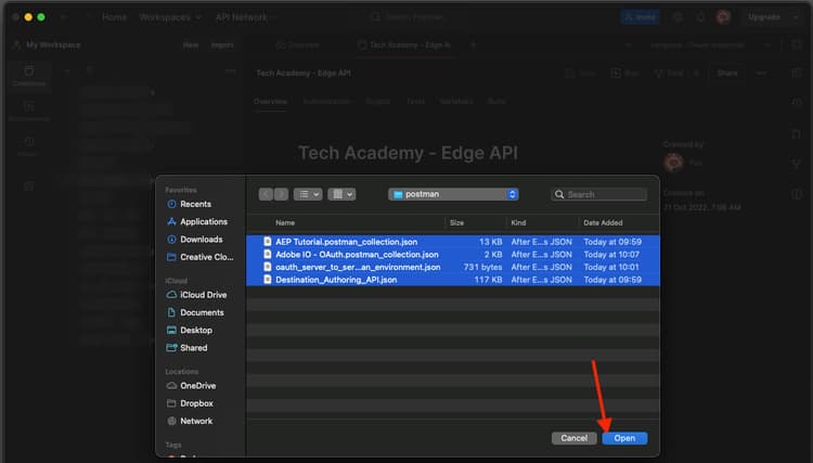 Adobe I/O 새 통합