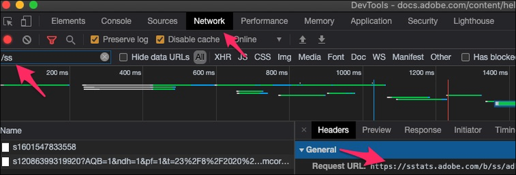 /ss search를 사용한 Chrome 개발자 도구