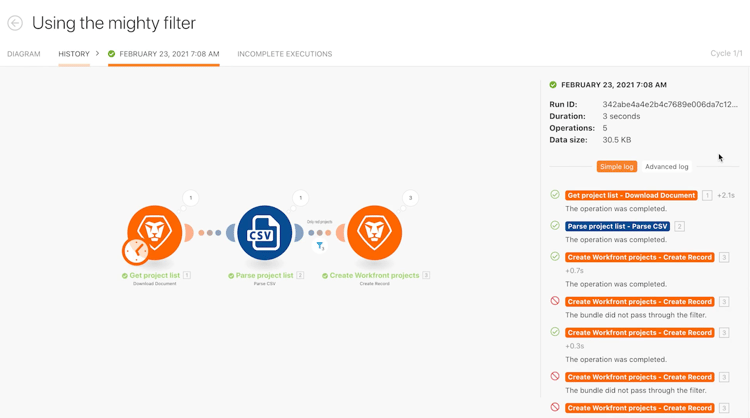 실행 기록 이미지 3