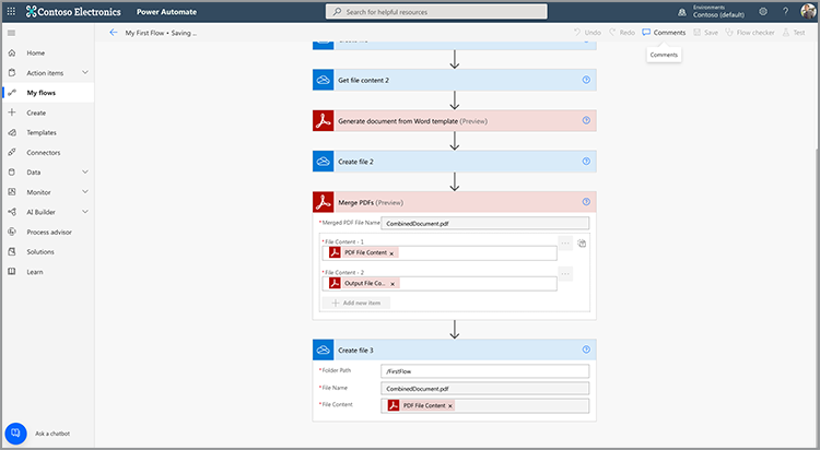 Stroom in Microsoft Power Automate-overzicht