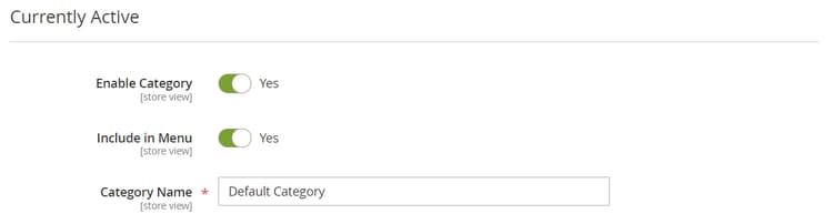 ​ Basis categoriesinformatie ​