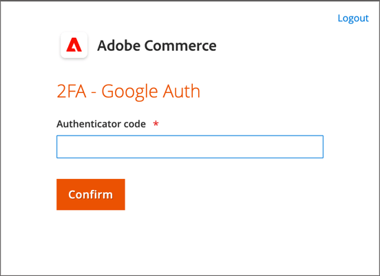 ga de code van Authenticator