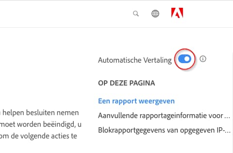 Vertaal bericht