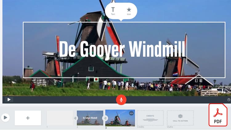 Toon uw Spark Video in uw Spark Page