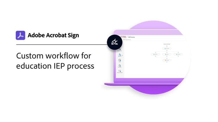 Aangepaste workflow voor IEP-onderwijsproces