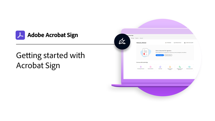 Aan de slag met Acrobat Sign