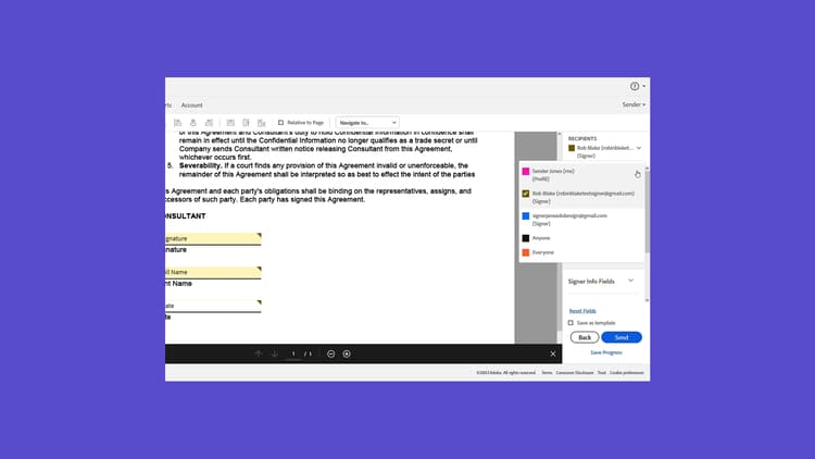 Velden toevoegen aan uw documenten