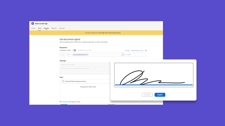Een document wijzigen na het verzenden