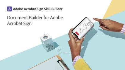 Document Builder voor Adobe Acrobat Sign