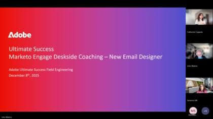 Marketo New Email Editor