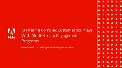 Complexe stramienreizen van klanten met Multistream-serviceprogramma's