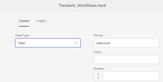 Cascading meta-gegevens voor Video activa