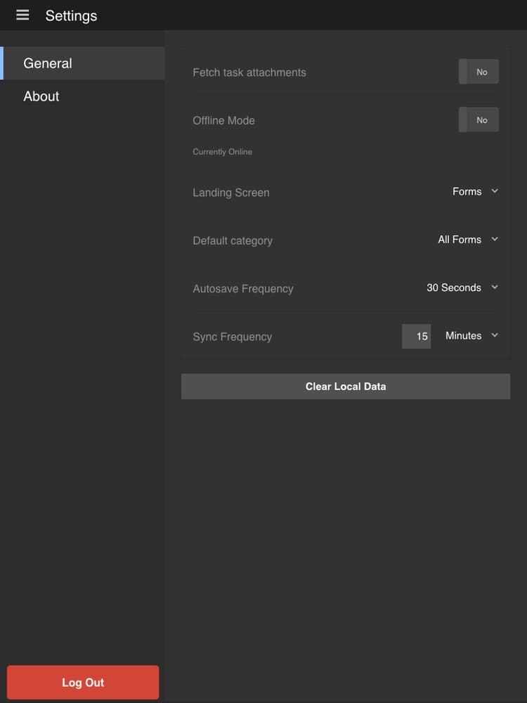 Algemene montages in AEM Forms app