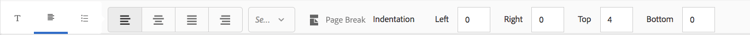 de toolbar van de Groepering