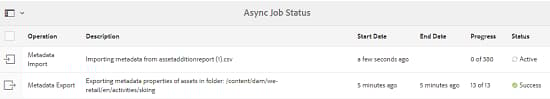 Status en details van asynchrone bewerkingen