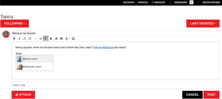 bij de steun van Vermeldingen