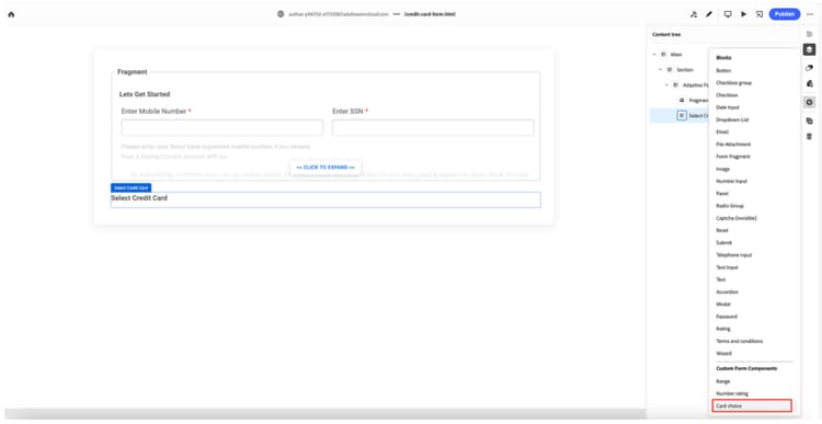 Uitgezochte Component van de Douane