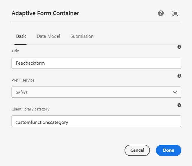 De aangepaste clientbibliotheek van de functie toevoegen