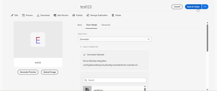 Uitgezochte Verbinding van Marketo