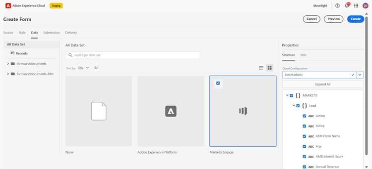 Uitgezochte Gegevensmodel