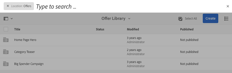 zoekend naar een aanbieding