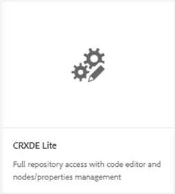 AEM UI CRXDE Lite pictogram