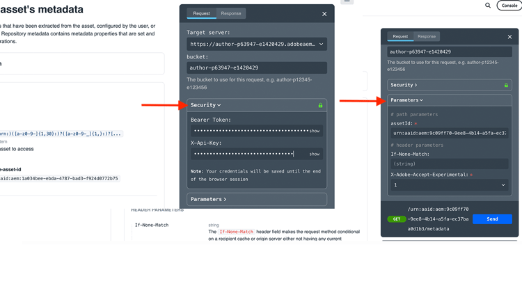 Oproep API - inputwaarden