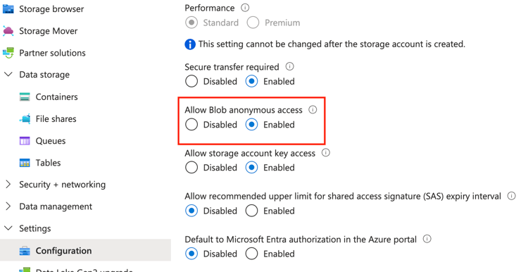 Azure Blob Storage