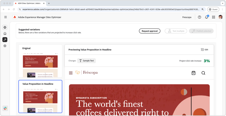 ​ auto-optimaliseer hoog stuittarief ​