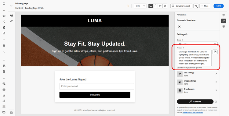 ​ AI Medewerker voor het landen van pagina met het gebied van de Vragen en de toegang van de Bibliotheek van de Vragen voor volledige paginageneratie ​