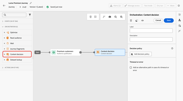 ​ voeg een inhoudsbesluit aan de reis ​