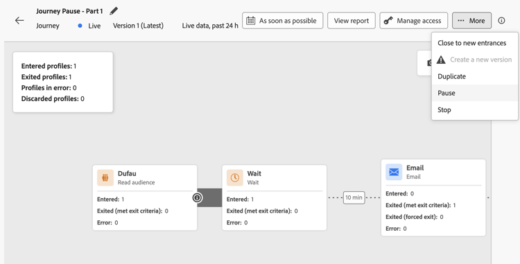 Pauzeer de reisknoop