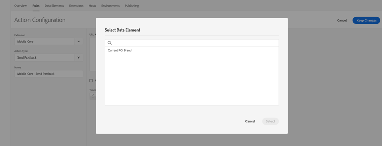 Gebruik het gegevenselement
