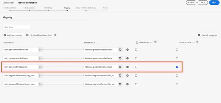 deduplicatie-sleutel