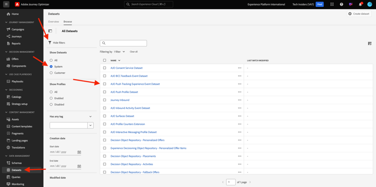 Ingestie van Gegevens
