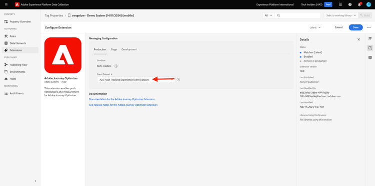 de Inzameling van Gegevens van Adobe Experience Platform