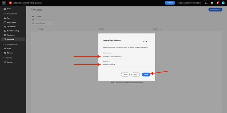 de Inzameling van Gegevens van Adobe Experience Platform